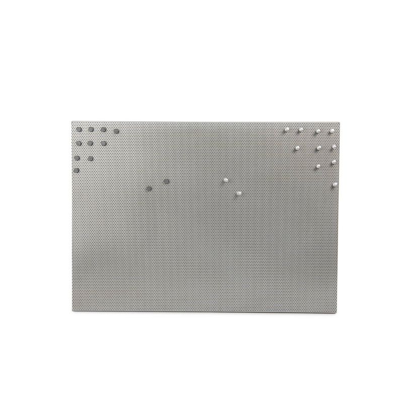 15"x 21" Bulletboard Bulletin Board Nickel - Umbra