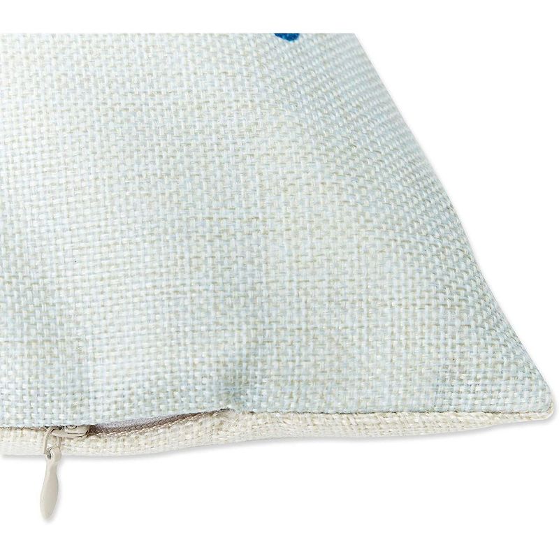 Juvale Set of 6 Hanukkah Decorative Pillow Case Cushion Covers 18 x 18 in, Blue