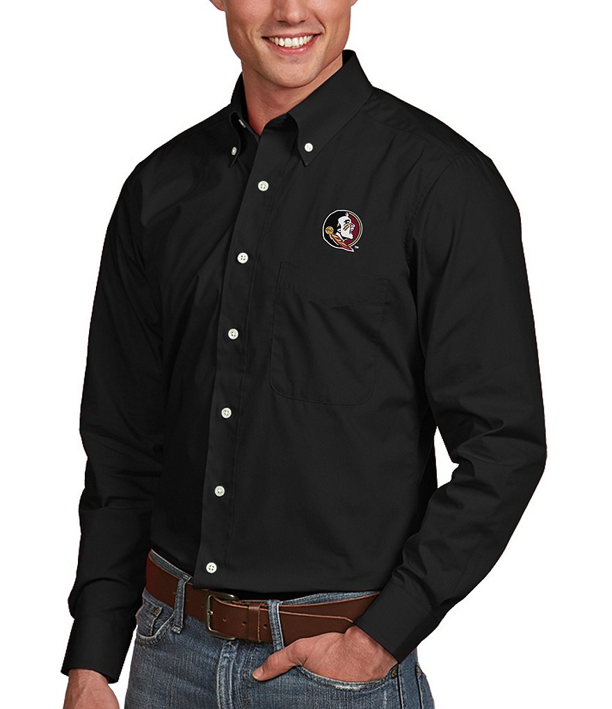 Antigua NCAA Dynasty Long-Sleeve Woven Shirt