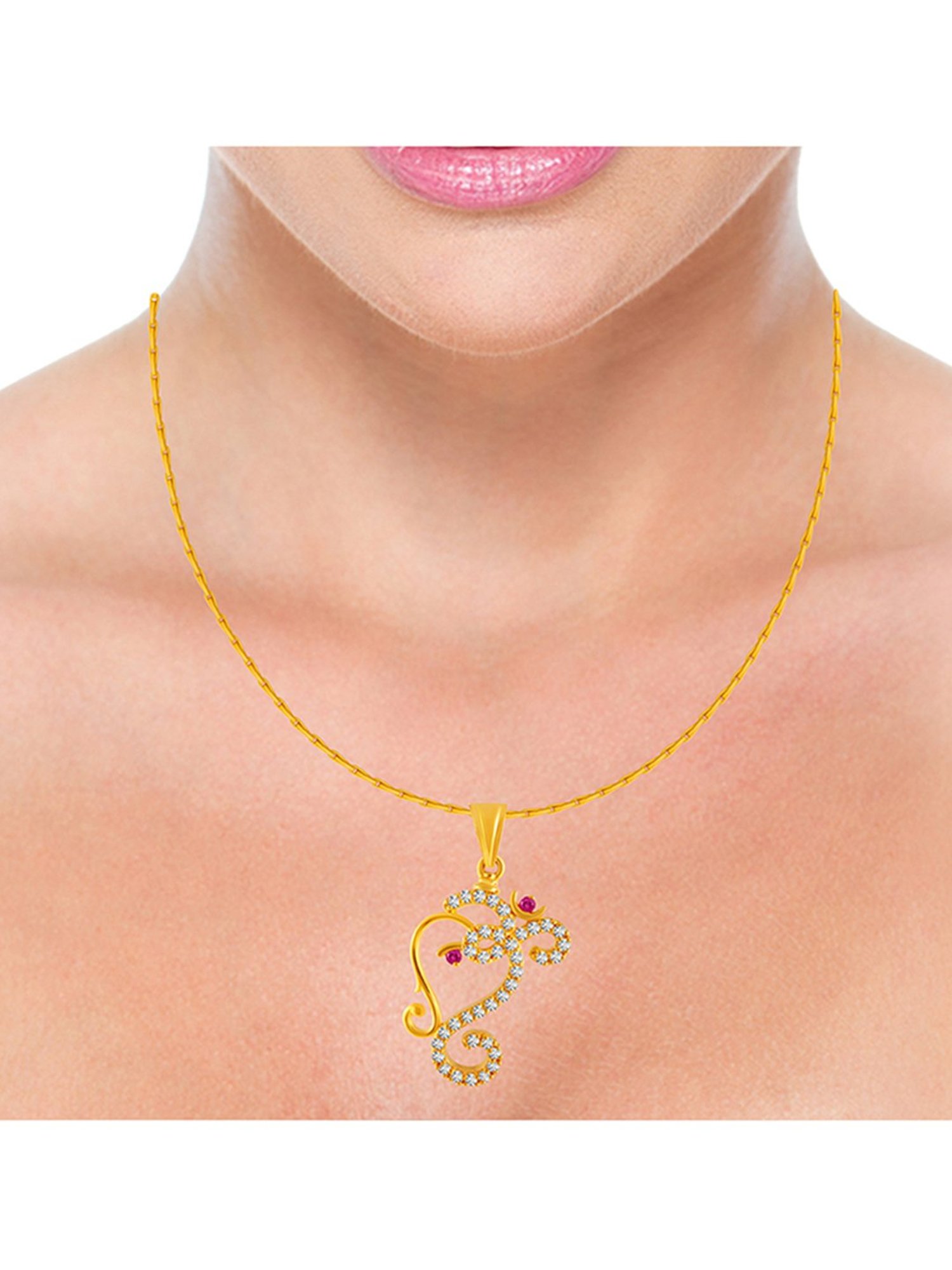 P.C. Chandra Jewellers 22 kt Gold Pendant