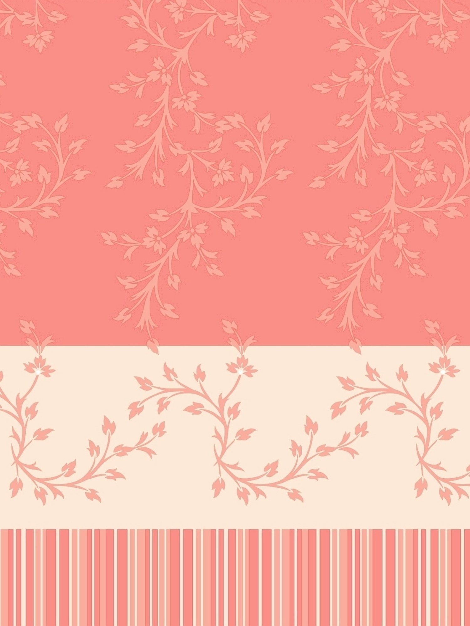 Dreamscape Floral Peach 140 TC Cotton Single Bed Sheet with 1 Pillow Cover