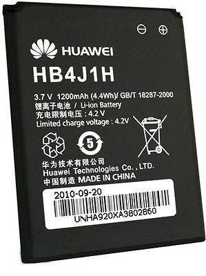 NEW OEM HUAWEI HB4J1H U8120 IDEOS U8150 V845 VODAFONE BATTERY