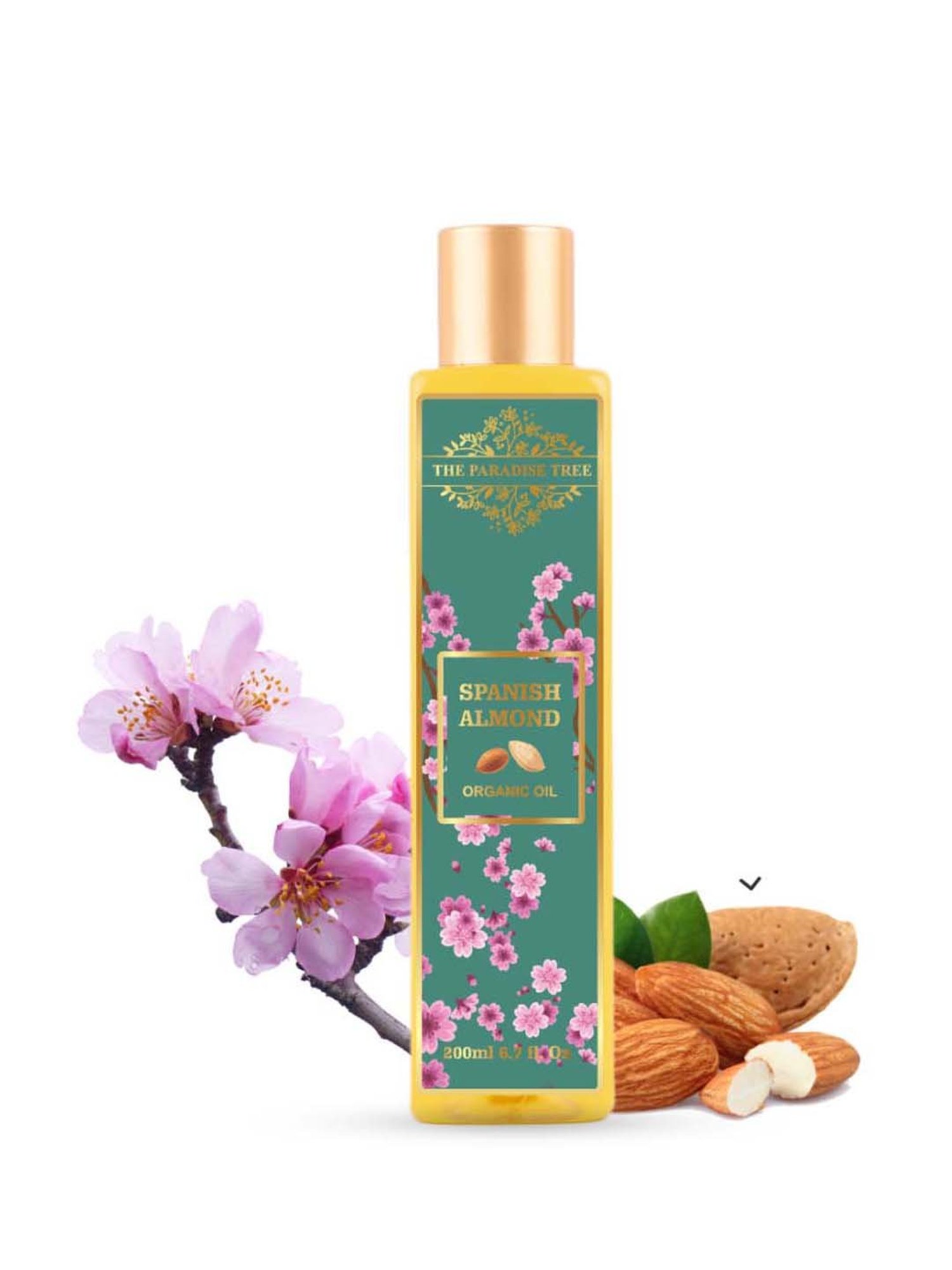 The Paradise Tree's Cold Pressed Organic Almond Oil - 200 ml