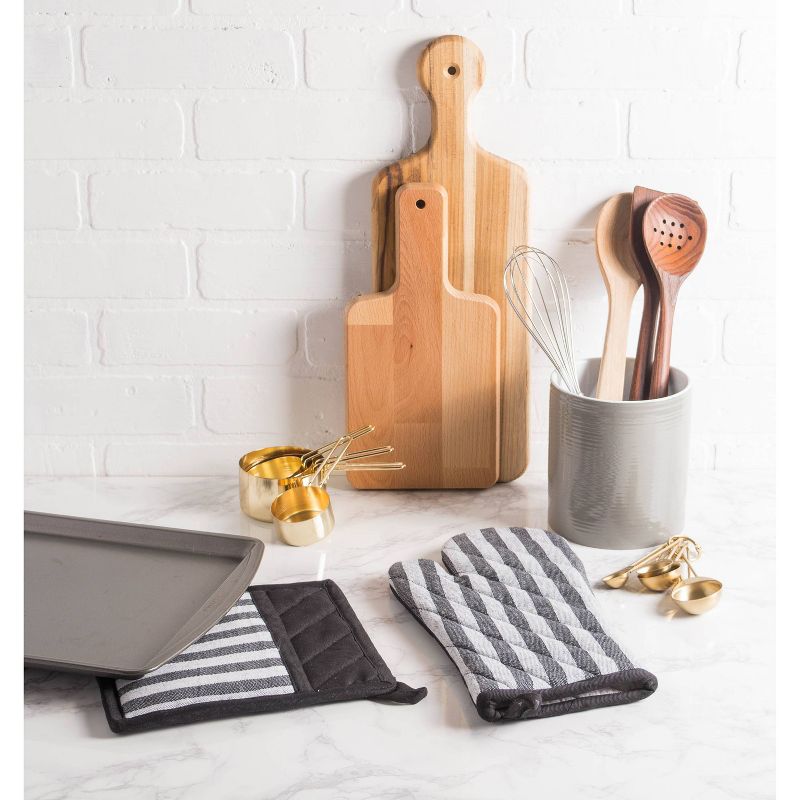 Cotton Chambray Oven Mitt Blue - Project 62™