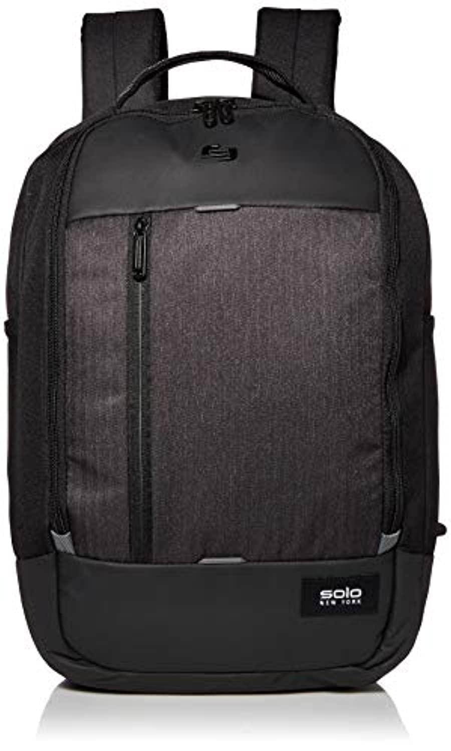 Solo New York Gravity Magnitude Backpack for Women and Men. Fits up to 17.3 inch Laptop-Black
