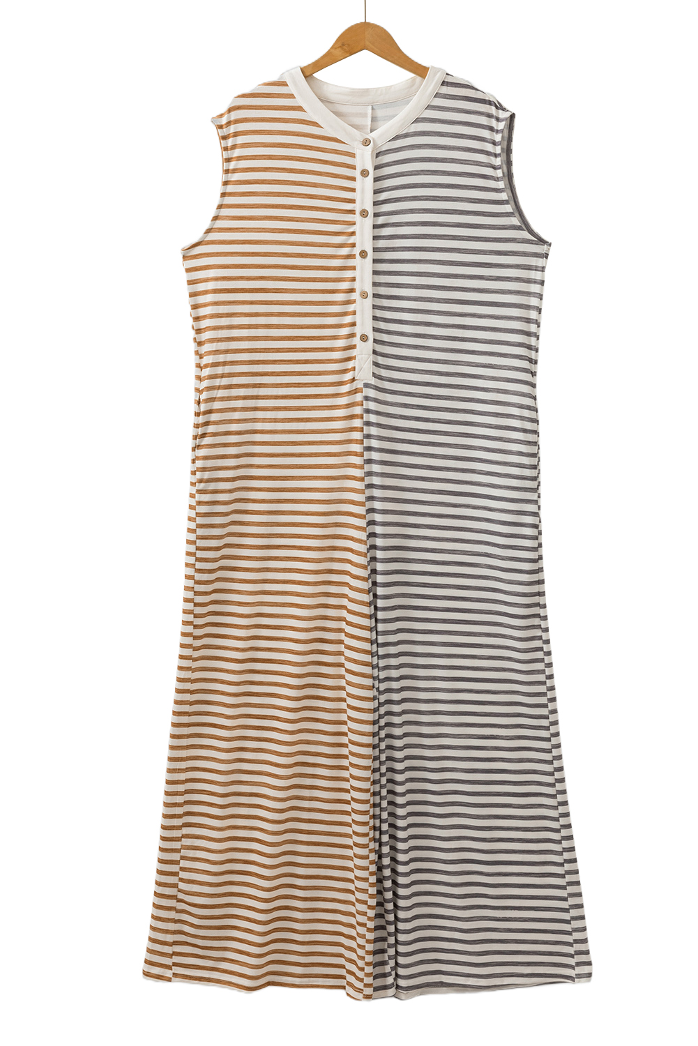 Dark Blue Plus Size Stitching Washed Flare Jeans