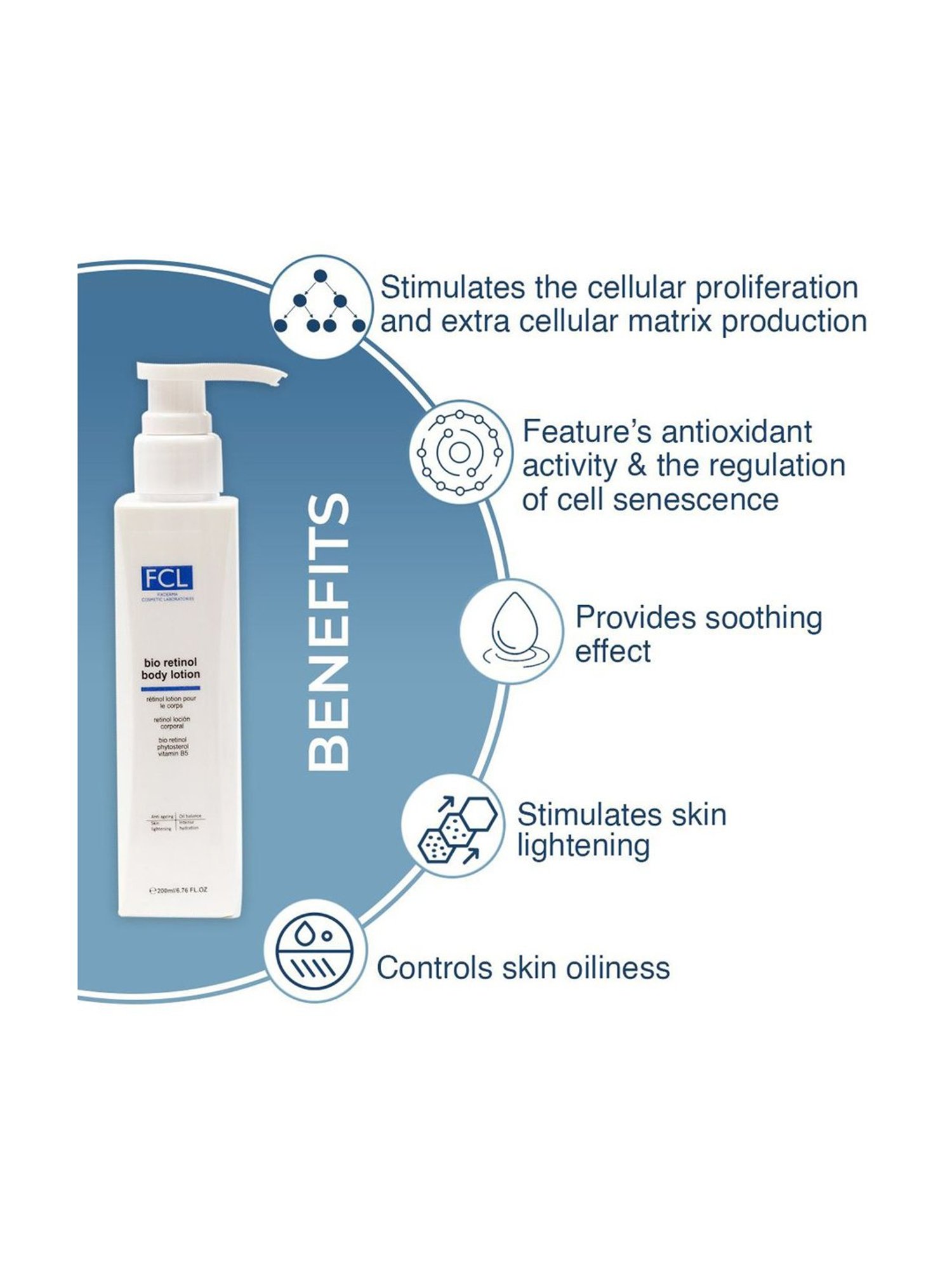 FCL BIO Retinol Body Lotion - 200 ml