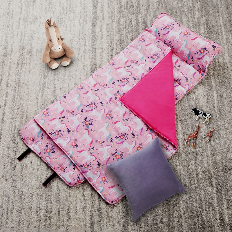 1'8"x4' Rectangle Floor Mat Pink - WildKin