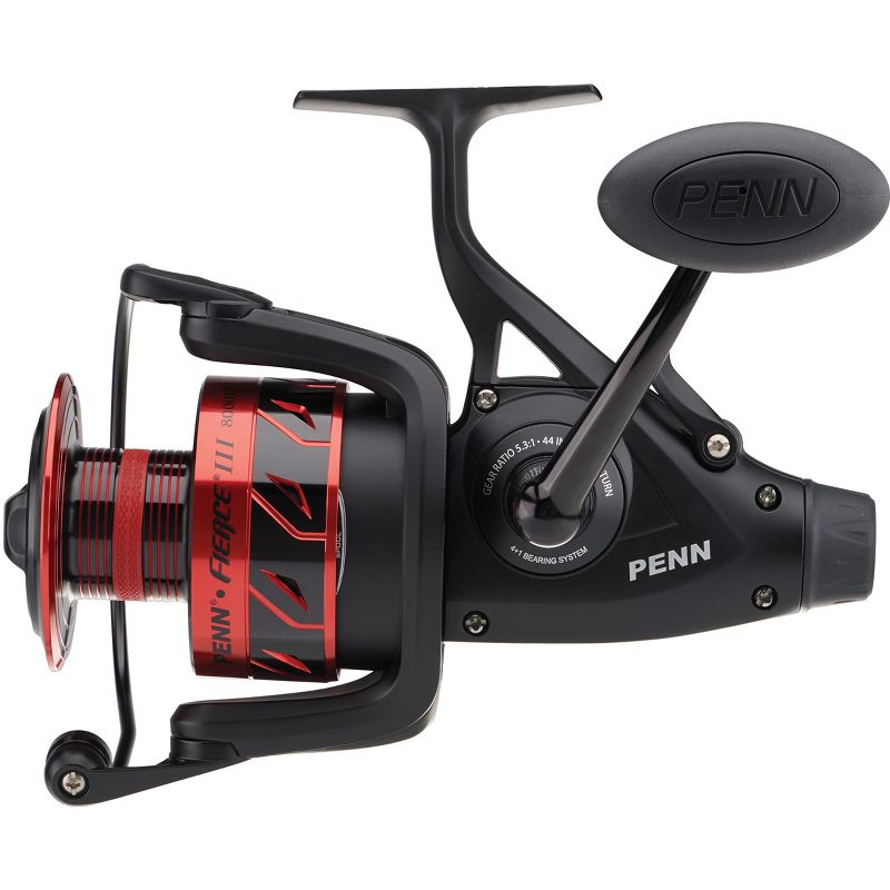 Penn Fierce III Live Liner Fishing Reel - Gear Ratio: 5.3:1 - Reel Size: 8000