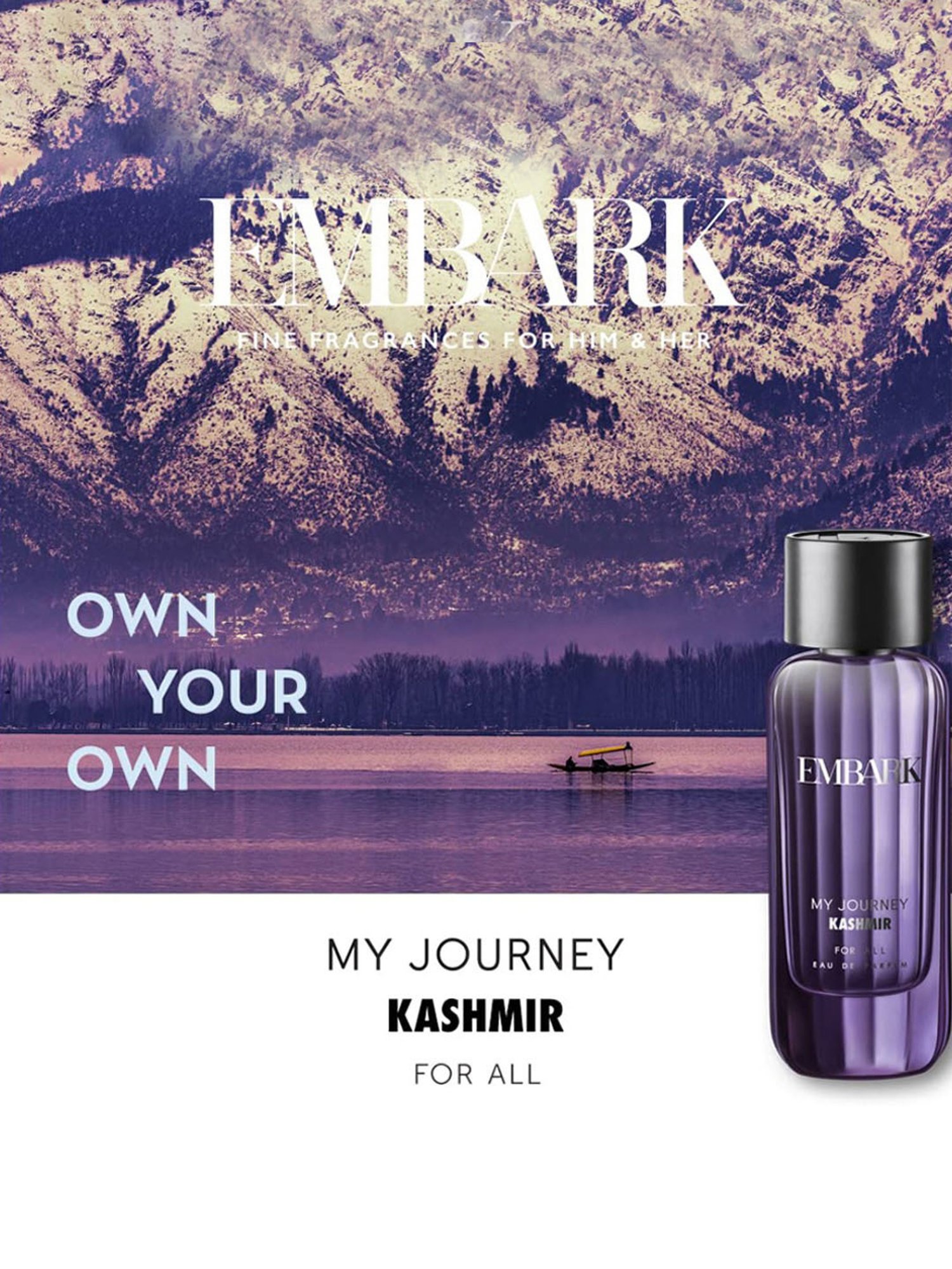 Embark My Journey Kashmir Eau de Parfum - 100 ml
