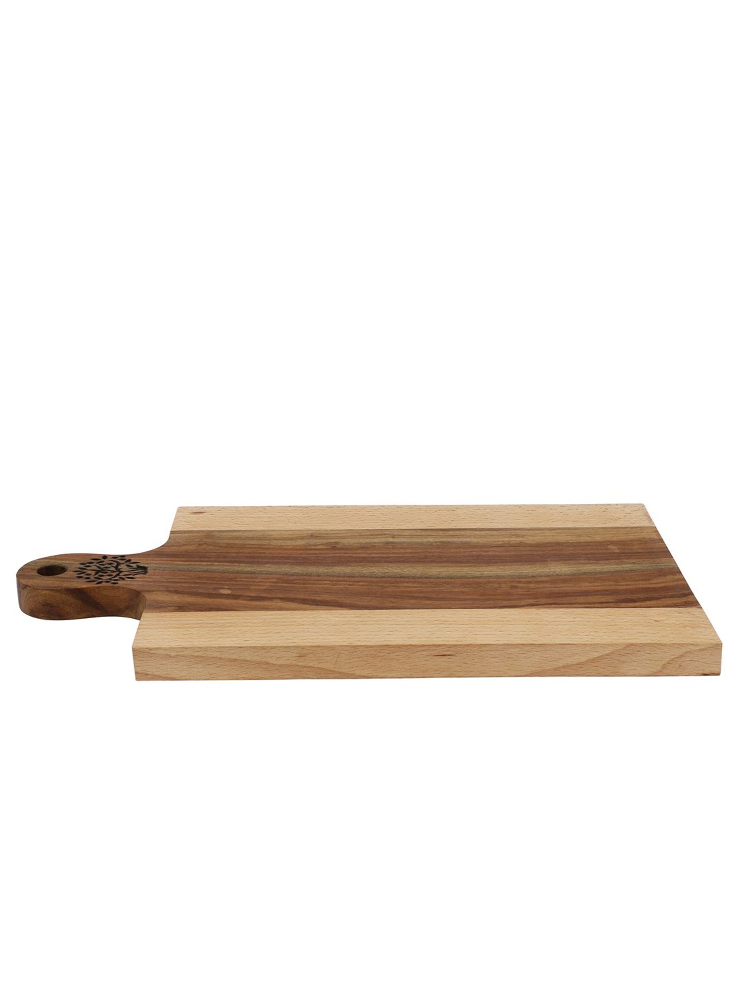 Crayton Beige & Brown Bamboo Chopping Board - Set of 1