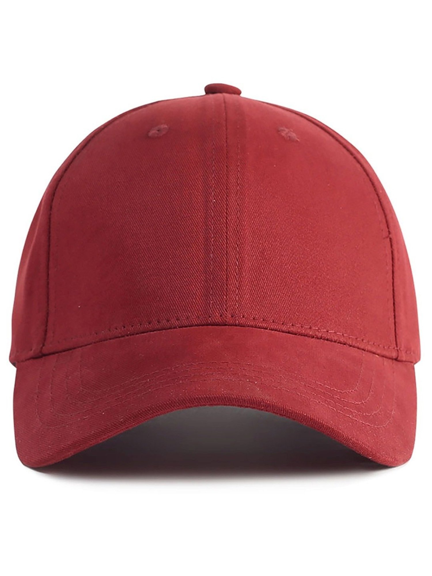 Omtex Unisex Polo Cotton Cap (Maroon) Size - Free Size