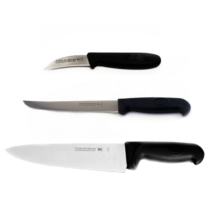 BergHOFF Soft Grip 3Pc Cutlery Set