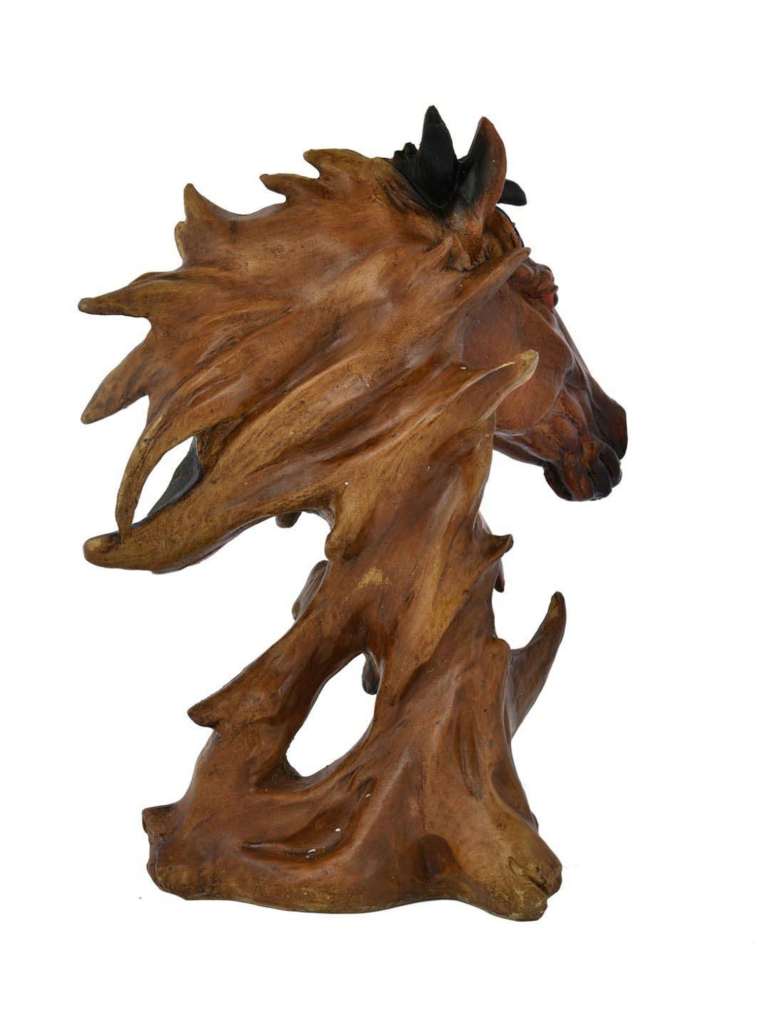 Tayhaa Brown Resin Horse Melody Showpiece