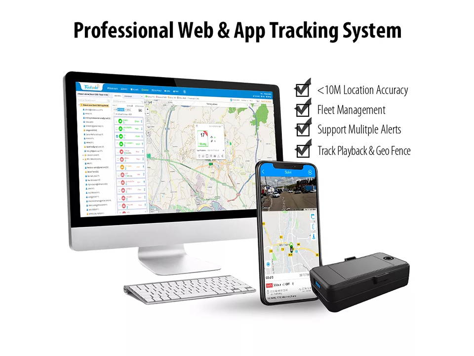 JIMIIoT LL01 4G LTE Magnetic GPS Tracker With 10000mAh Battery IP65 Waterproof Real-Time Tracking Google Map Asset Locator For Cars