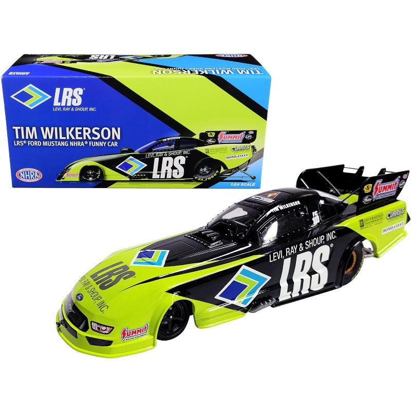 2020 LRS Ford Mustang Tim Wilkerson "LRS" NHRA Funny Car 1/24 Diecast Model Car by Autoworld