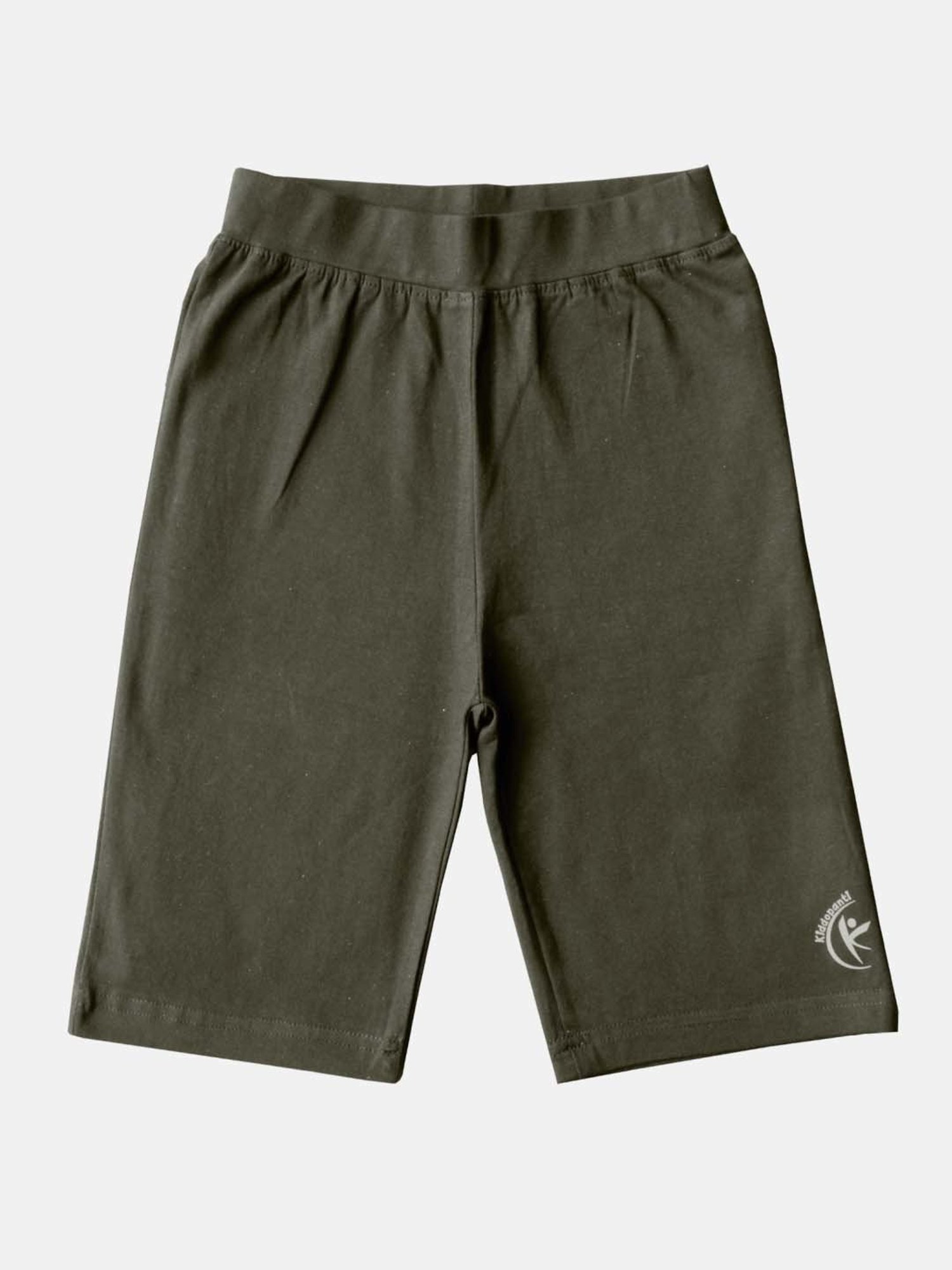 Kiddopanti Kids Coral & Neon Green Logo Cycling Shorts (Pack of 2)