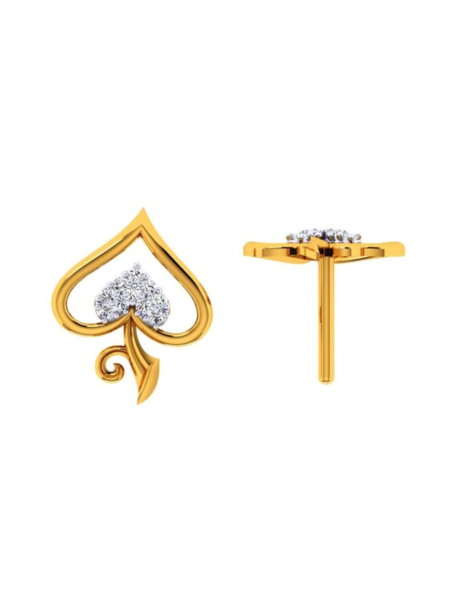 P.C. Chandra Jewellers 22k Gold Earrings for Women