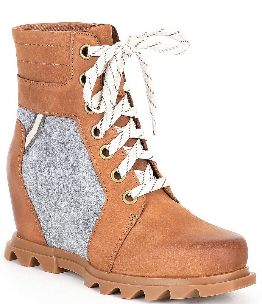 Sorel Joan of Arctic Lace-Up Wedge Lexi Booties