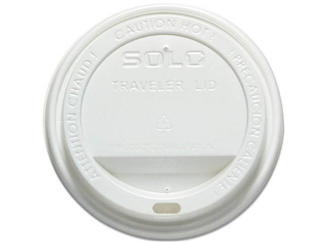 SOLO Cup Company OFTL16-0007 Dome Lid,for 12/16 Oz Hot Cups