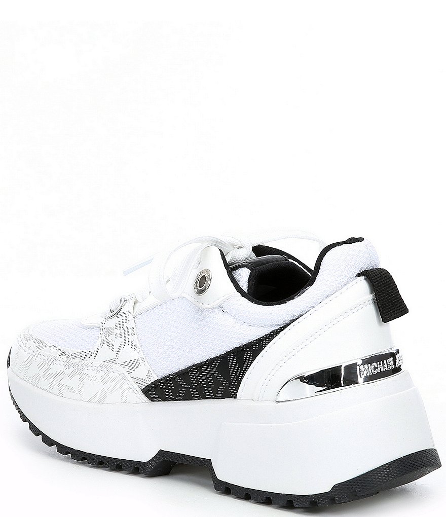 MICHAEL Michael Kors Girl's Cosmo Logo Print Sport Sneakers (Youth)