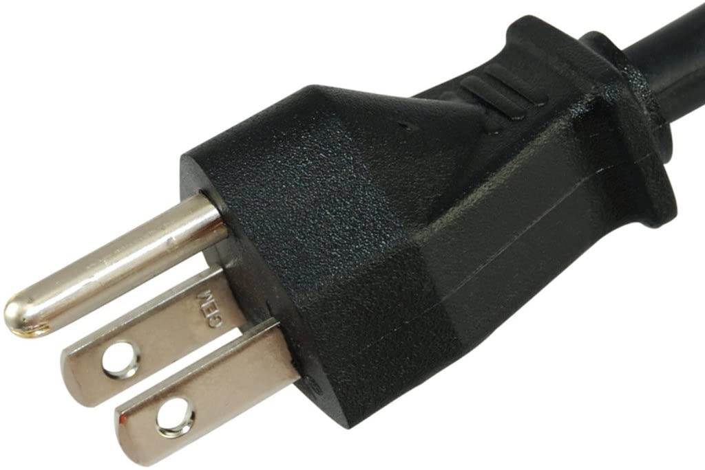 Conntek 05215 Y-Cable 6 inch + 8-Inch 1 to 2 Outlet Y Power Equalizer 5-15P to 2 C13 Computer/Monitor/Projector Power Cord