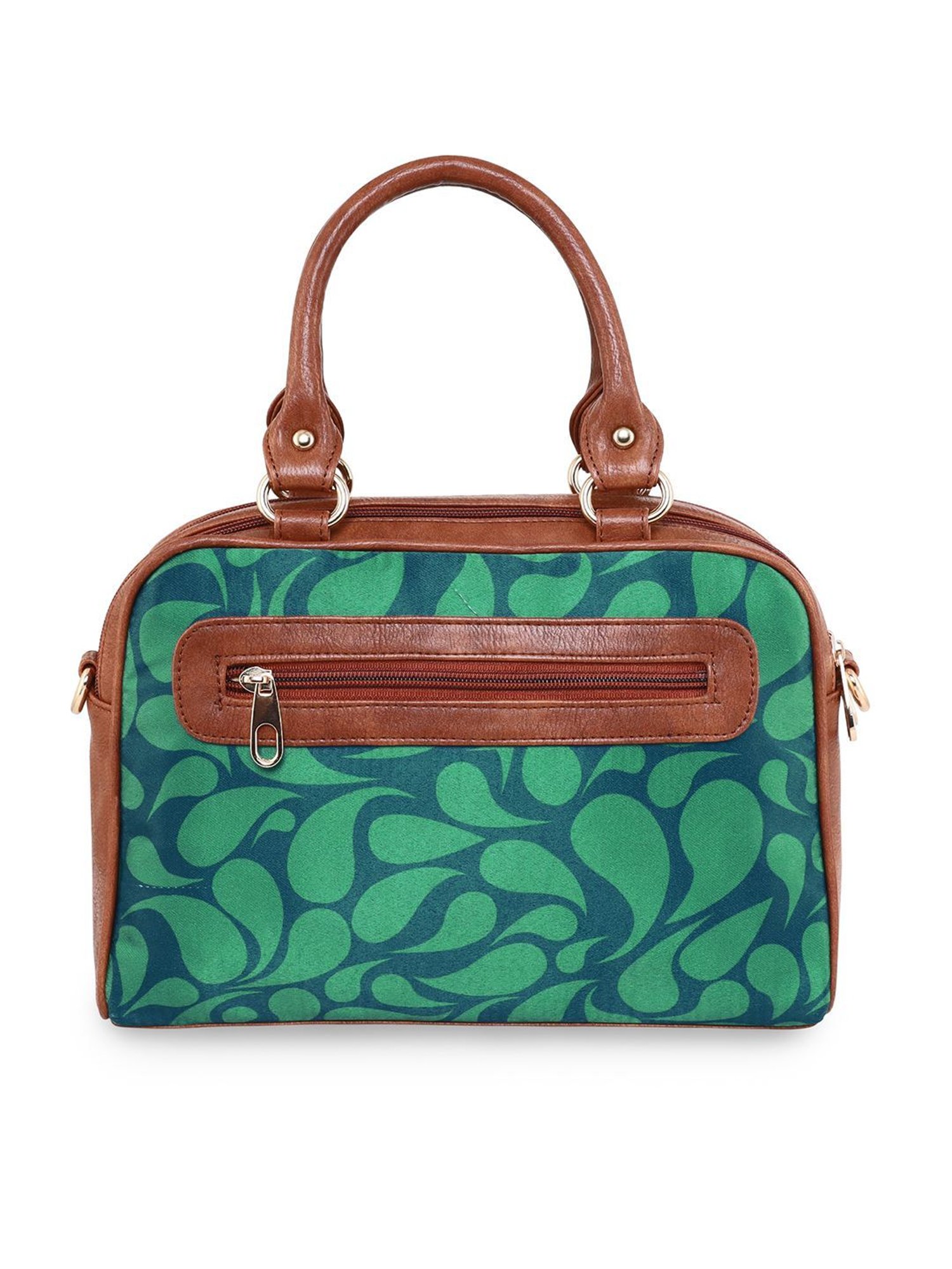 Sabhyata Multicolor Printed Medium Satchel Handbag
