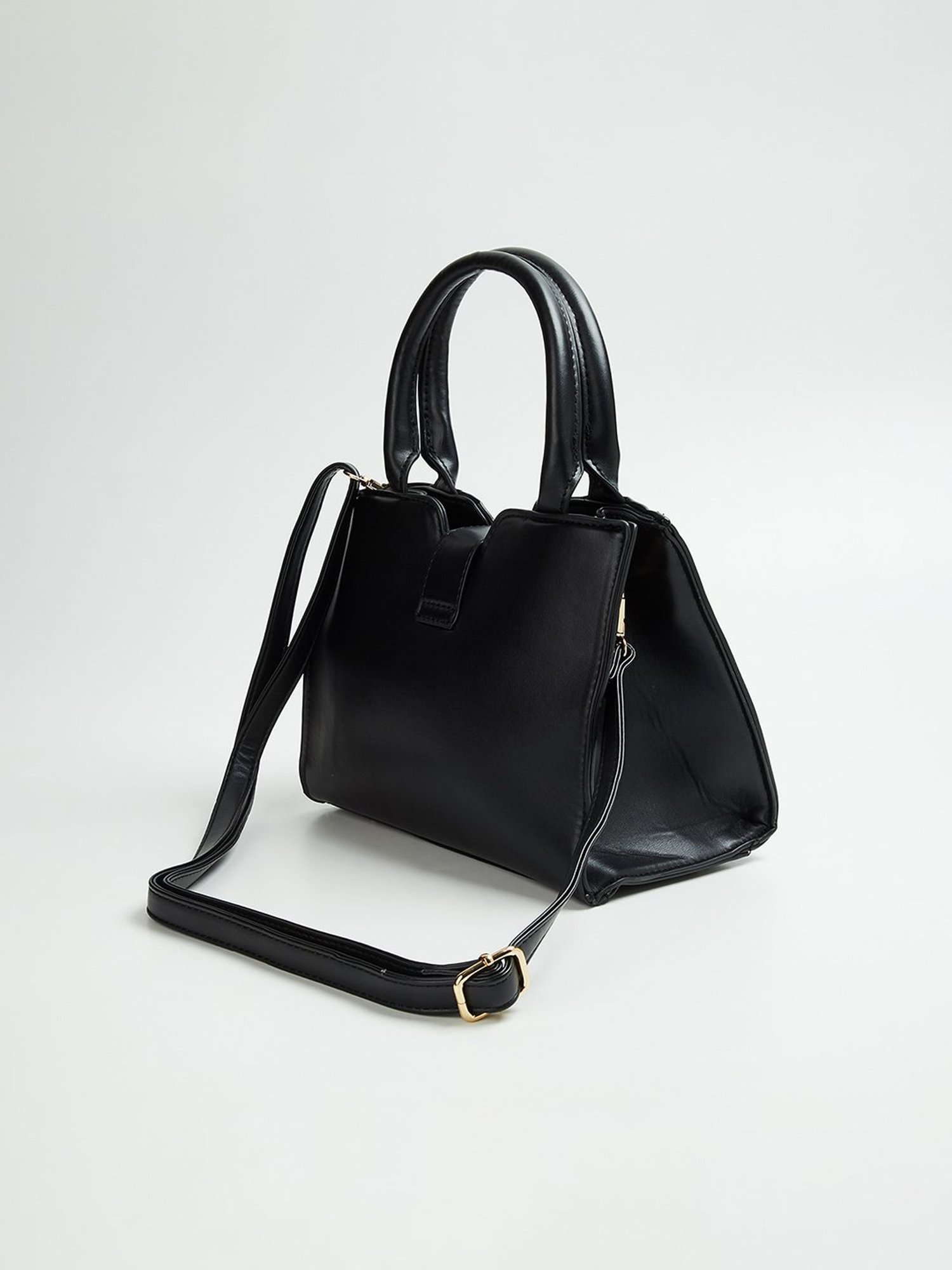 Code by Lifestyle Black Handbag