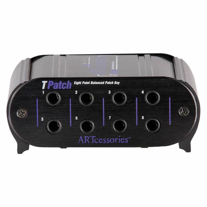 ART TPatch 8 Point Balanced Patch Bay