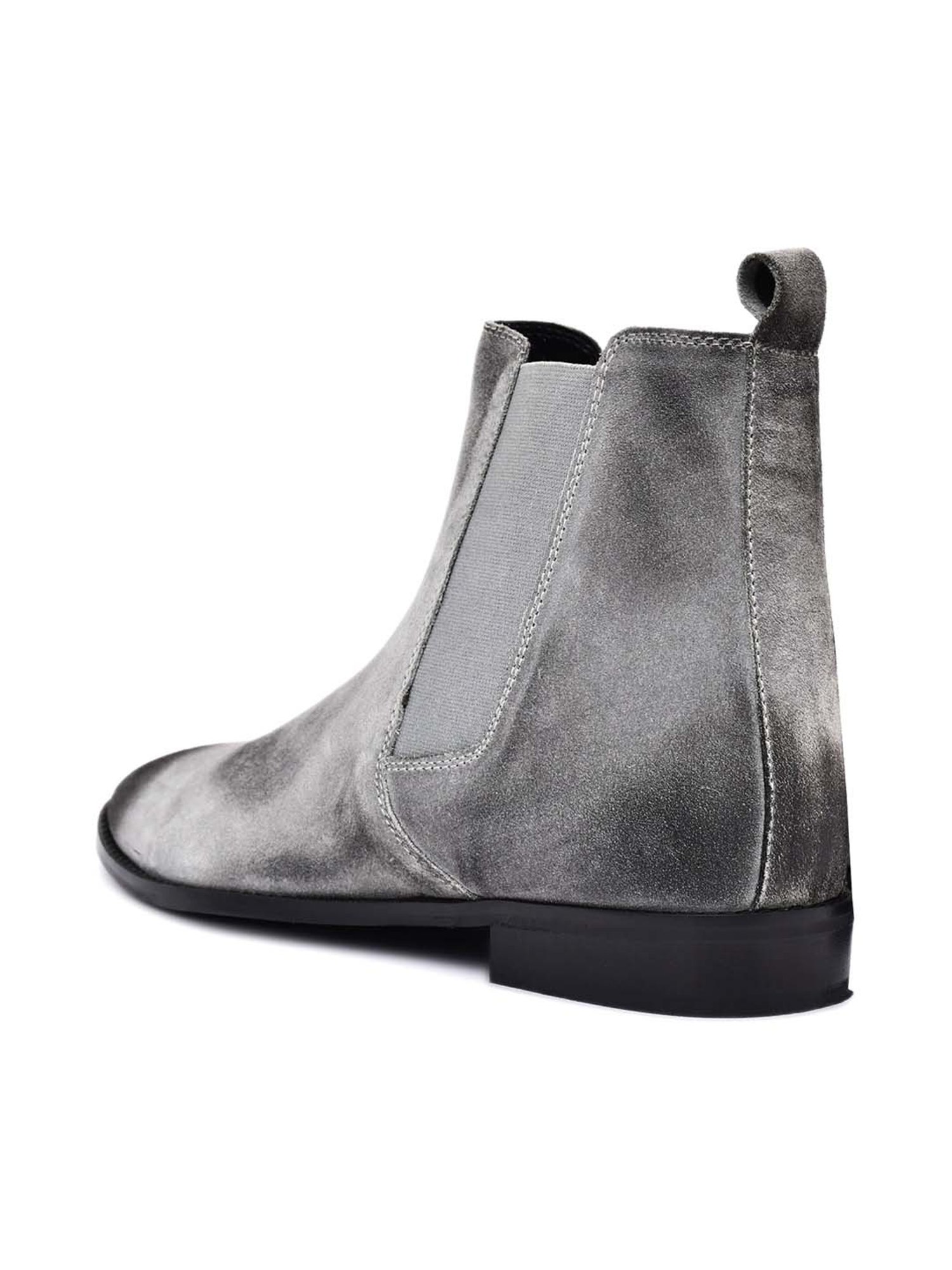 Griffin Men's Grey Chelsea Boots