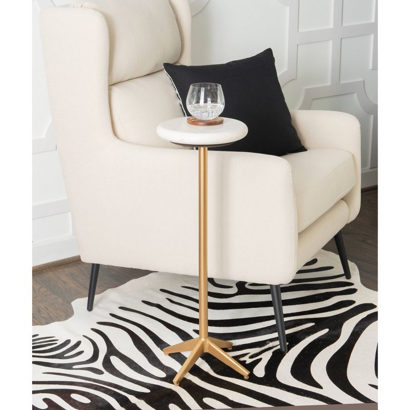 Elzie Side Table White - Powell Company