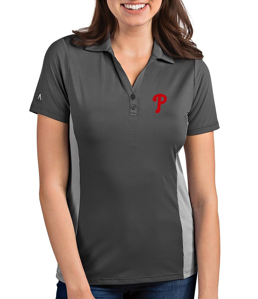 Antigua Women's MLB Venture Short-Sleeve Polo Shirt