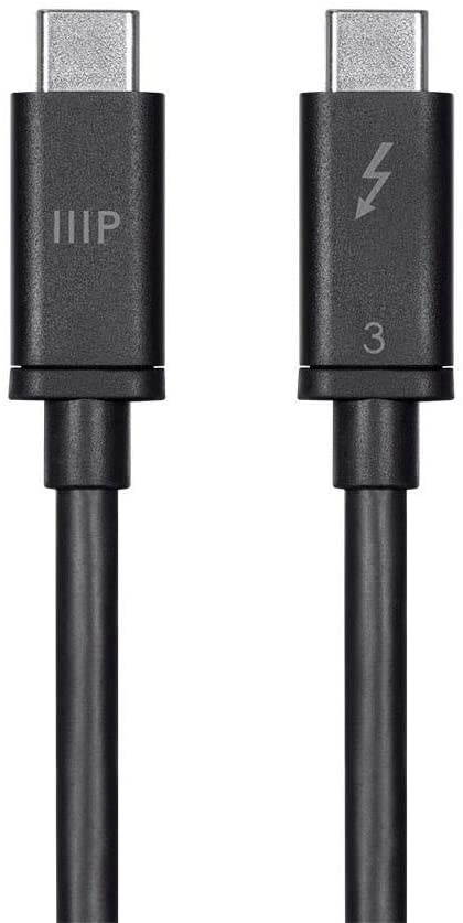 Monoprice C18004GK Thunderbolt 3 (40 Gbps) USB-C Cable