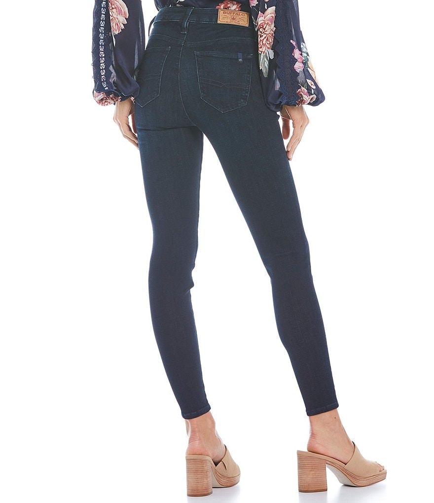 Buffalo David Bitton Alexa Stretch Lightweight Denim Mid Rise Skinny Jeans