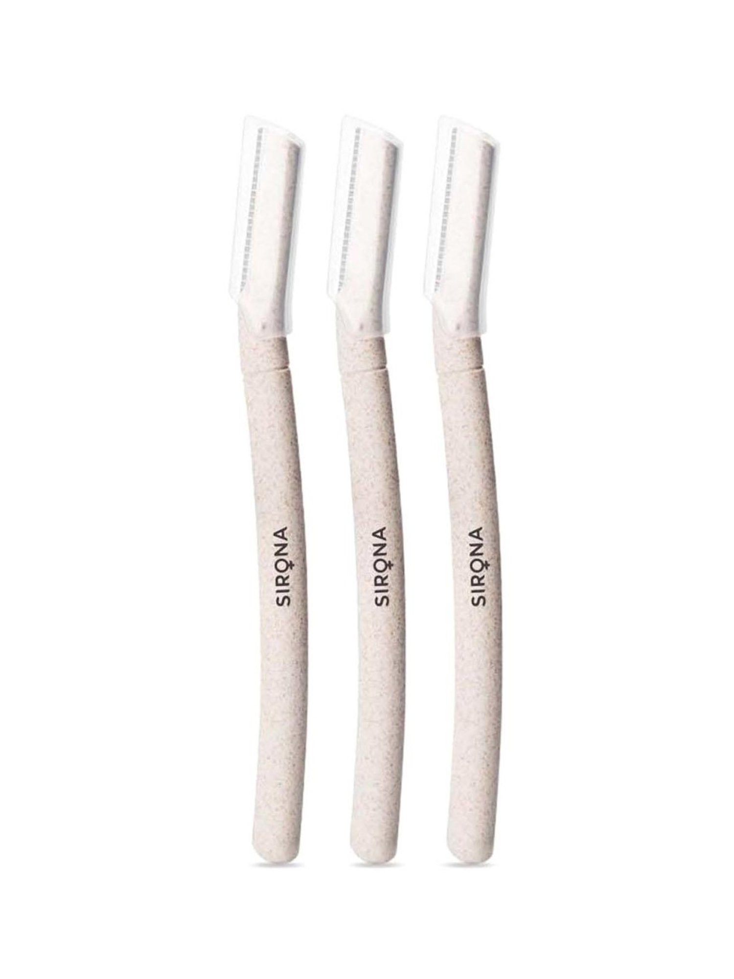 FEATHER Flamingo Eyebrow, Face, Nape Razor - 3 Piece - 150 gm