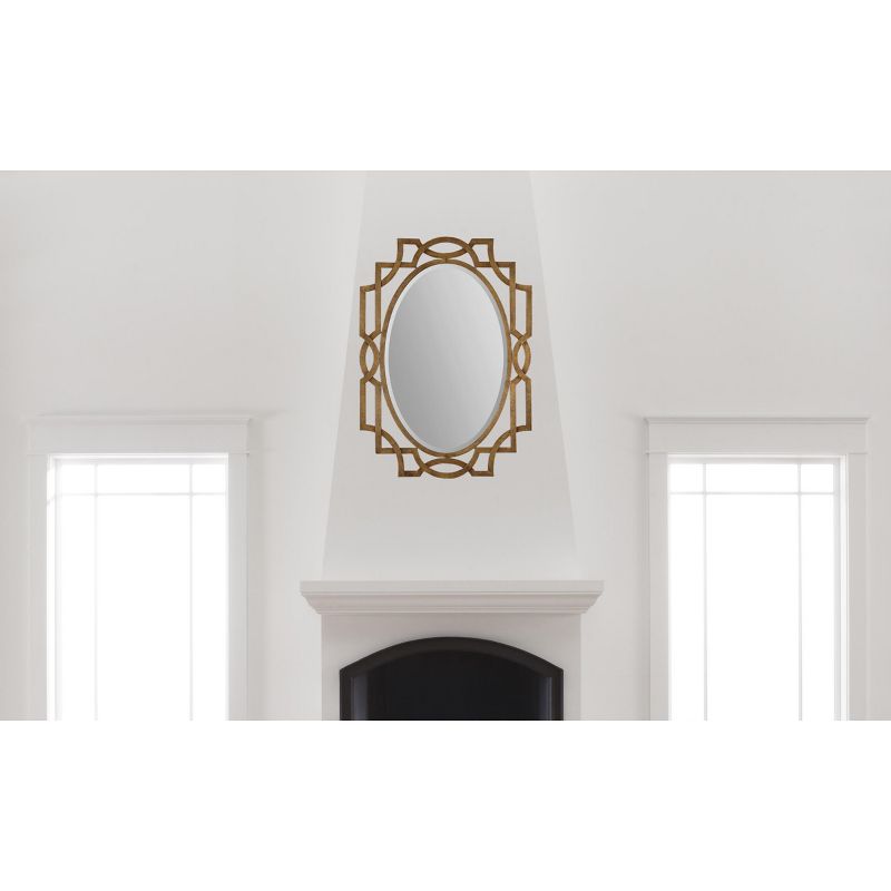 Oval Margutta Decorative Wall Mirror Gold - Uttermost