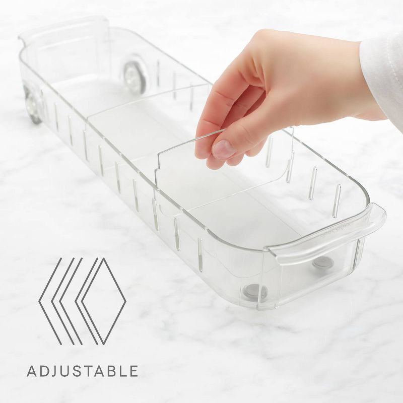 YouCopia Roll Out Fridge Caddy 4"