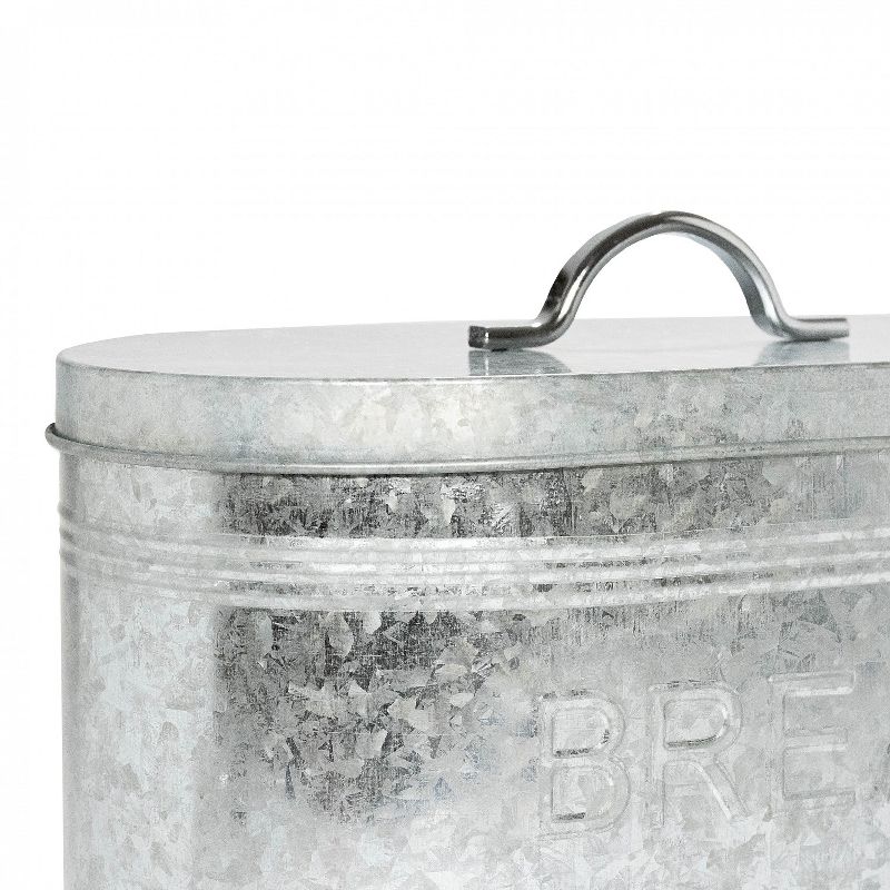 Amici Home Rustic Kitchen Metal Bread Bin, 288oz