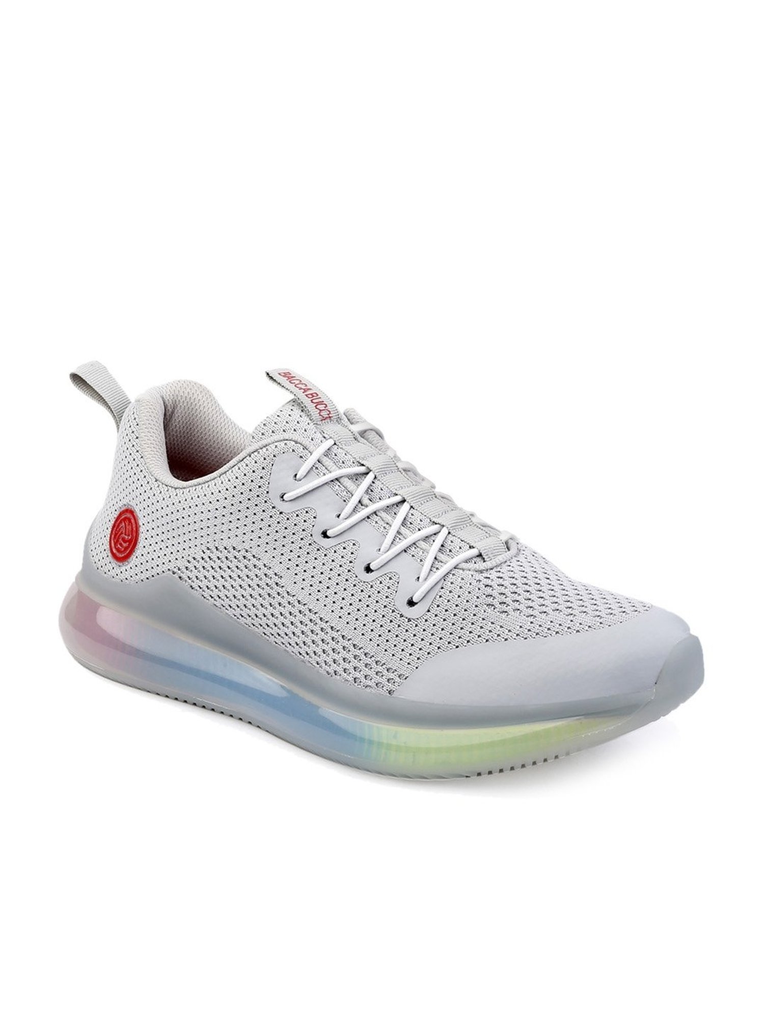 Bacca Bucci Men's BOB Light Grey Running Shoes
