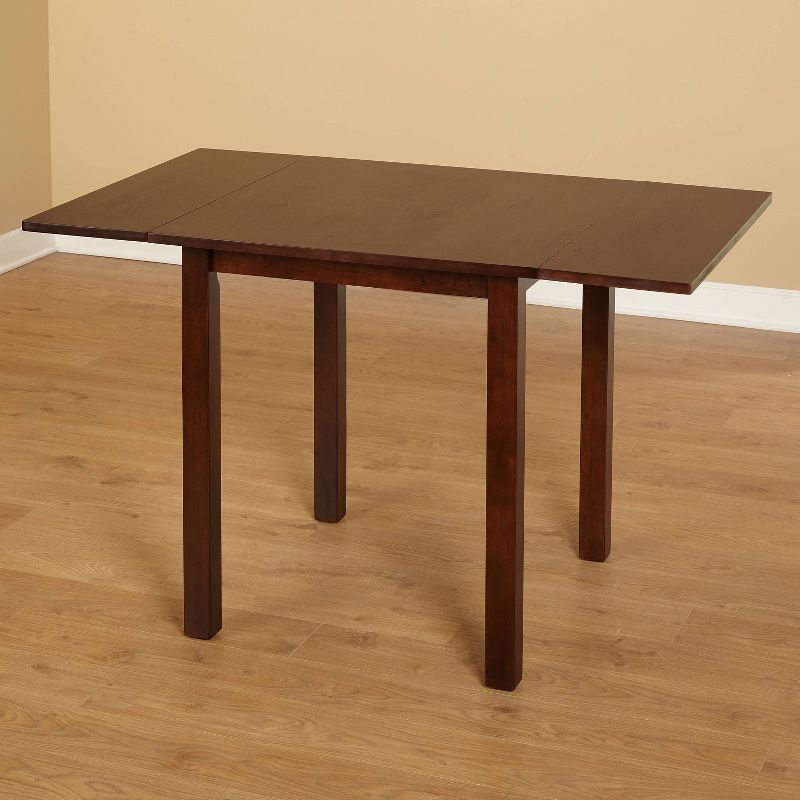 Austin Drop Leaf Extendable Dining Table Wood/Espresso - Buylateral
