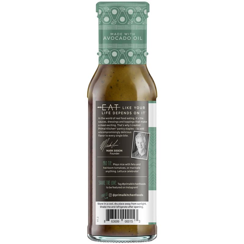 Primal Kitchen Greek Vinaigrette with Avocado Oil  - 8fl oz