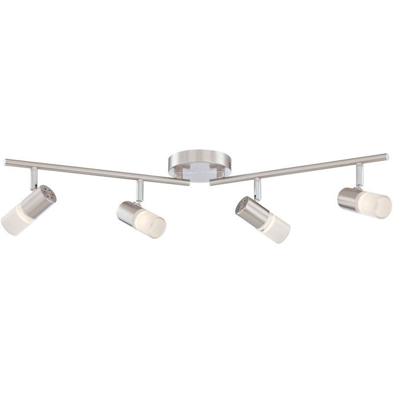 Pro Track Renee 4-Light Satin Nickel LED Track Fixture