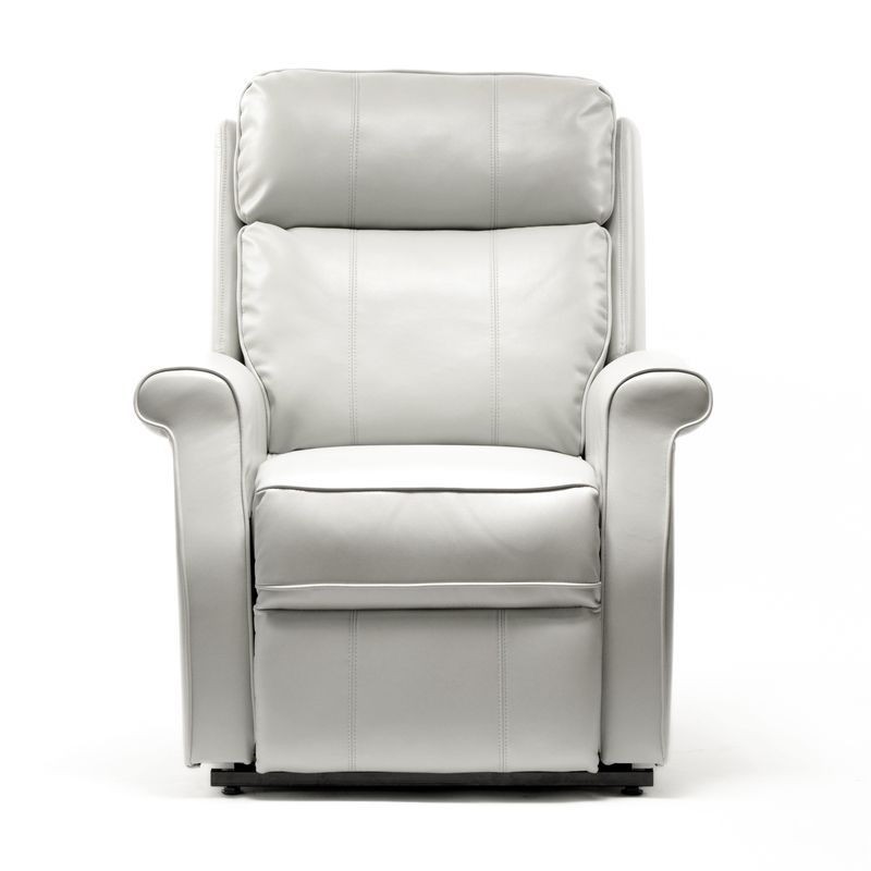Lehman Dove White Traditional Lift Chair - Comfort Pointe