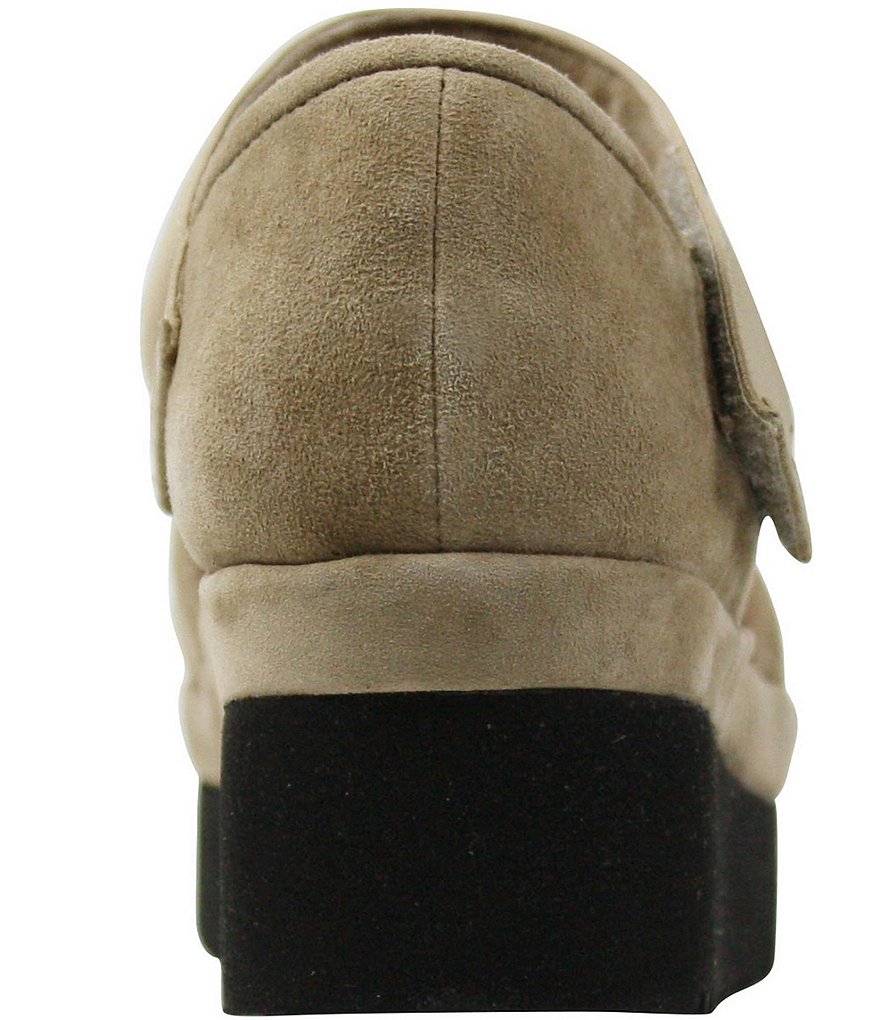 L'Amour Des Pieds Amadour Suede Flatform Sandals