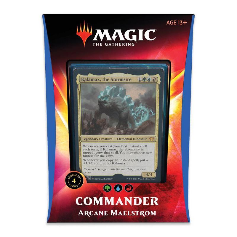 Magic: The Gathering Ikoria: Lair of Behemoths Commander  Deck Arcane Maelstrom