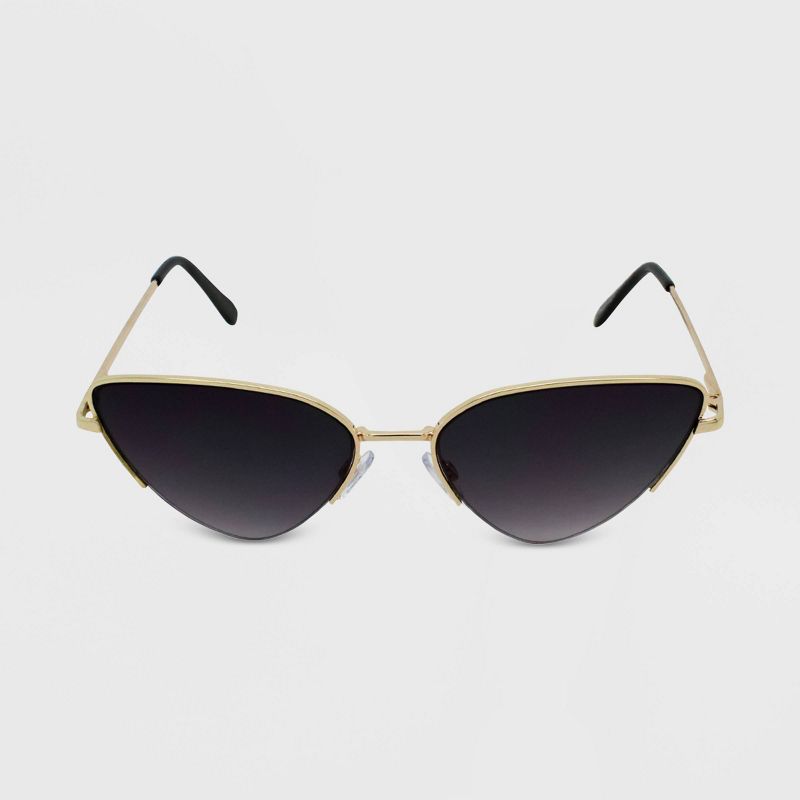 Women's Retro Cateye Sunglasses - Wild Fable™ Gold