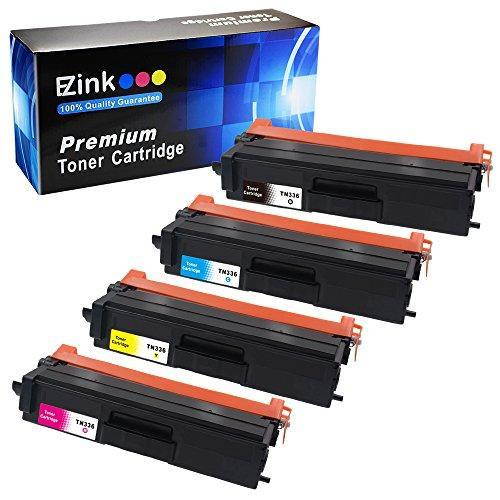 E-Z Ink (TM) Compatible Toner Cartridge Replacement for Brother TN336 TN331 TN315 TN310 for Brother MFC-L8600CDW MFC-L8850CDW HL-L8350CDW MFC-9970CDW HL-4150CDN Black Cyan Magenta Yellow 4 pack