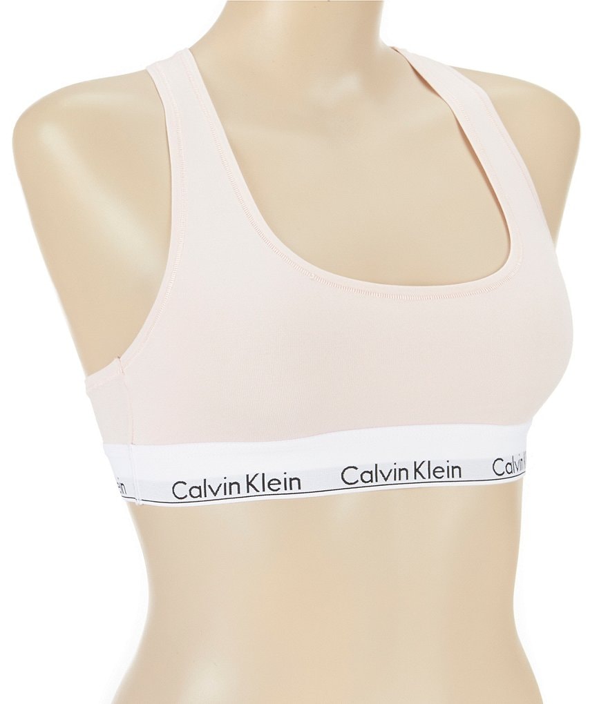 Calvin Klein Modern Cotton Racerback Sports Bralette