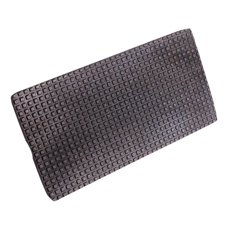 Victoria Preseasoned Cast Iron Bacon &amp; Meat Press with Wood Handle