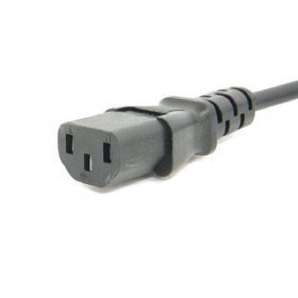 PDU UPS Power Cord Cable, IEC 320 C14 to C13 with On/Off Switch , 100-250V IEC-320-C14 to IEC-320-C13 Power Cord M-F with switch ,(1ft/30cm)